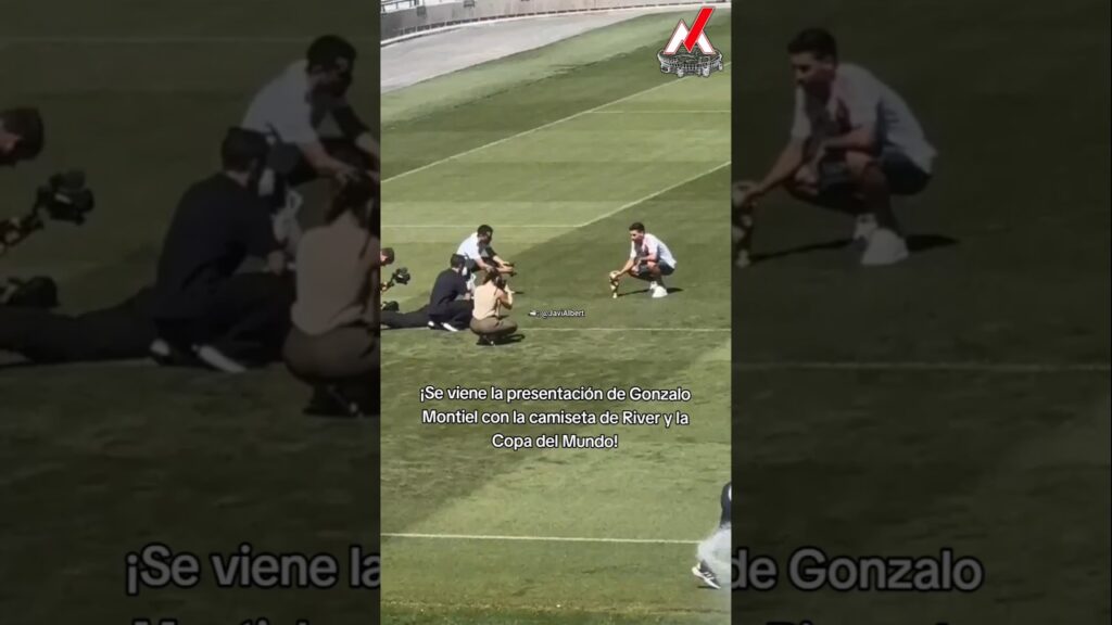 ¡Se viene la presentación de Gonzalo Montiel con la Copa del Mundo!🏆🇦🇷