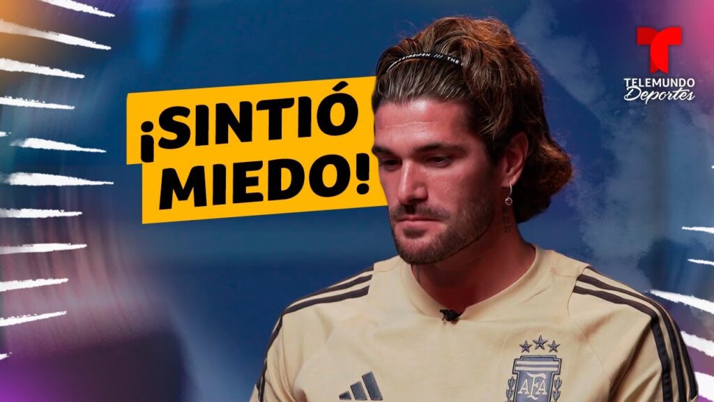 Rodrigo De Paul: “Ante México tuve muchísimo miedo” | Telemundo Deportes