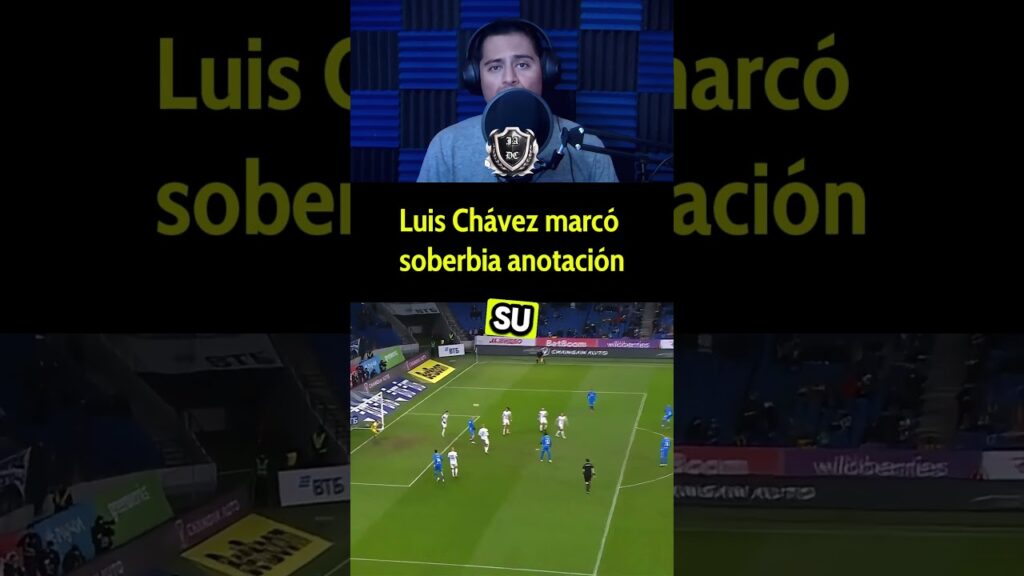 Luis Chávez marcó soberbia anotación  #futbol  #futbolmexicano #luischavez #Dinamo