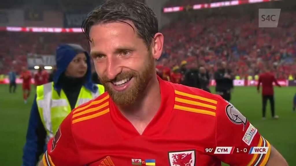 Joe Allen: "Ni'n mynd i Cwpan y Byd" | Cymru 1-0 Wcráin | Gêm ail gyfle Cwpan y Byd