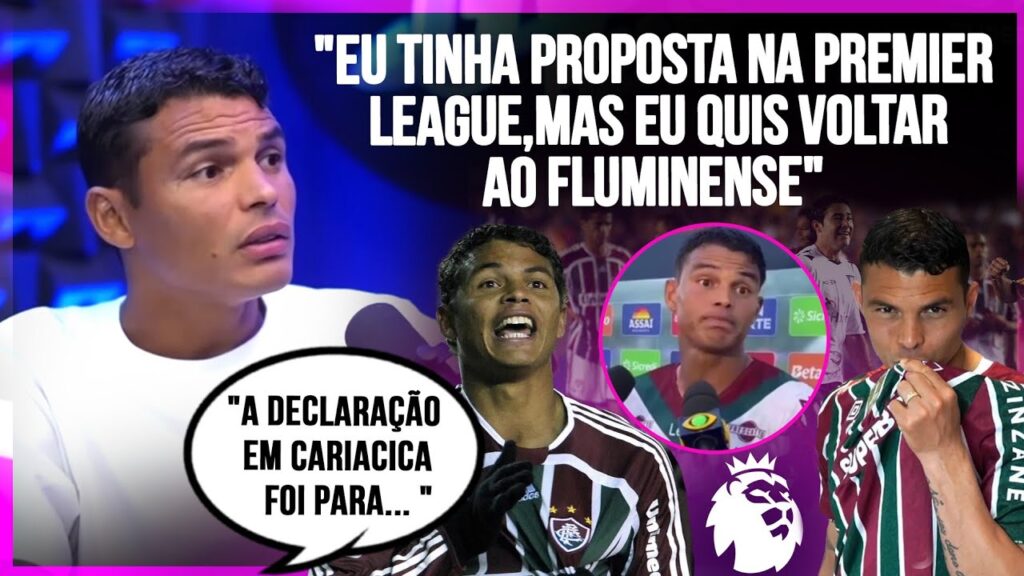 THIAGO SILVA EXPLICA DECLARAÇÃO POLÊMICA E REVELA PORQUE VOLTOU AO BRASIL 👀