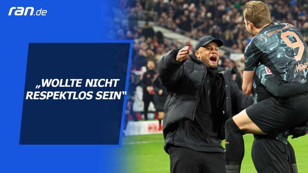 FC Bayern: Kompany mit wildem Jubel nach Coman-Tor FC Bayern: Kompany mit wildem Jubel nach Coman-Tor