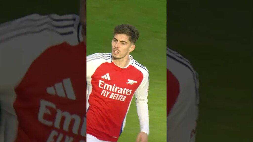 CLINICAL FROM KAI HAVERTZ! 👊 #arsenal #premierleague #shorts