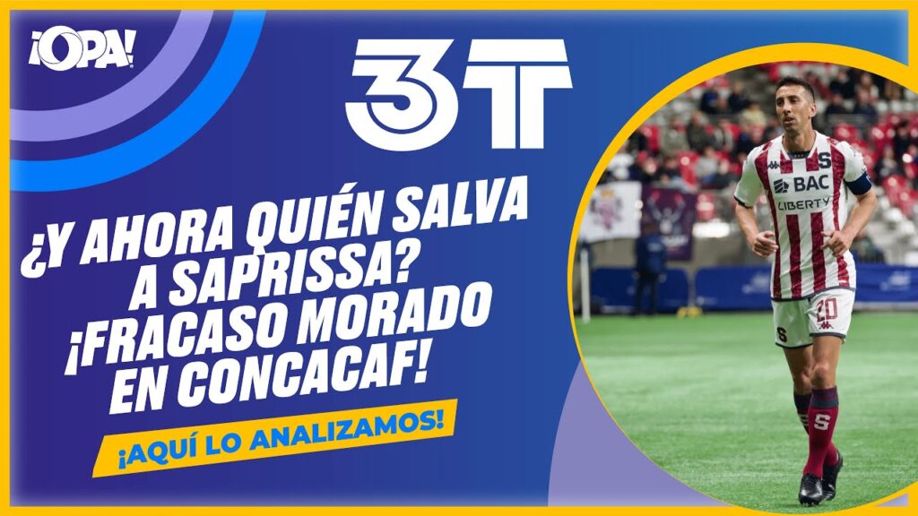 🟡¿Y ahora quién salva a Saprissa? ¡Fracaso morado en CONCACAF!