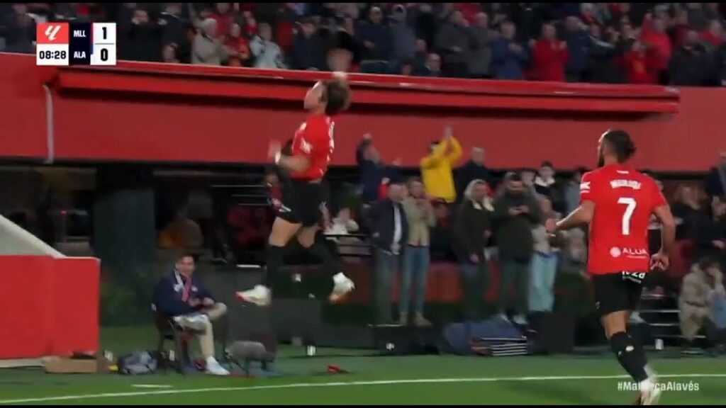 Gol de Takuma Asano | Mallorca vs Deportivo Alavés 1-0 Resumen | LaLiga 2024/25