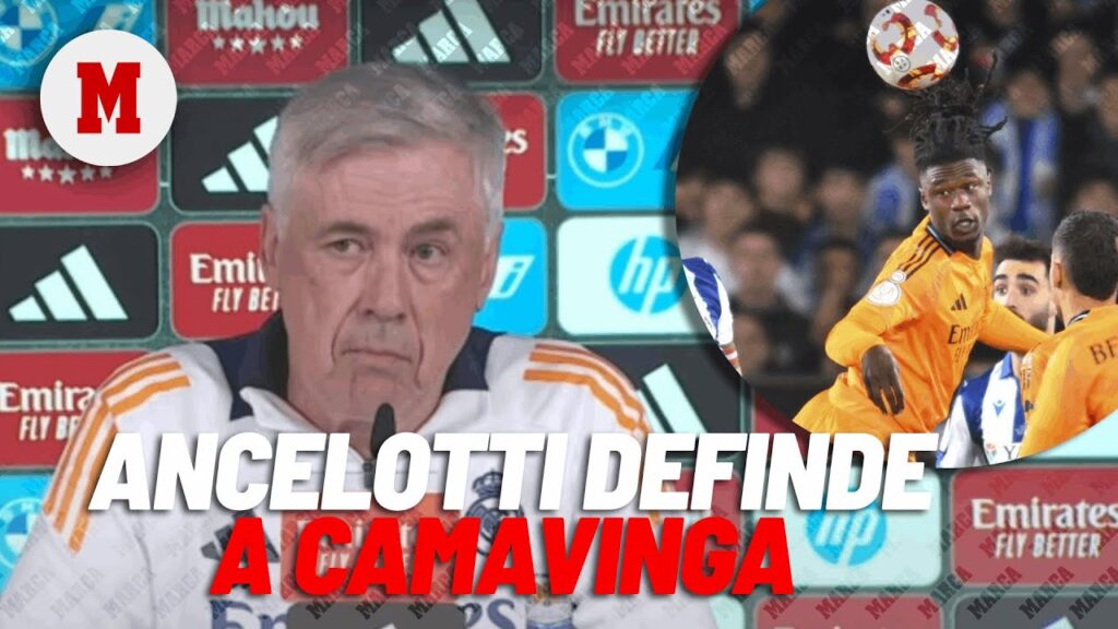 La defensa de Ancelotti a Camavinga: "Ha jugado la final de Champions..." I MARCA