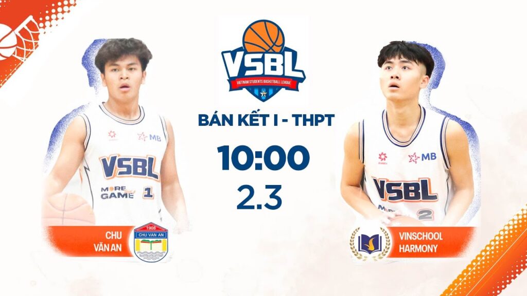 🔴Livestream Bán kết Giải bóng rổ học sinh THCS và THPT (VSBL) 2024 – 2025 🏆 🔴Livestream Bán kết Giải bóng rổ học sinh THCS và THPT (VSBL) 2024 - 2025 🏆
