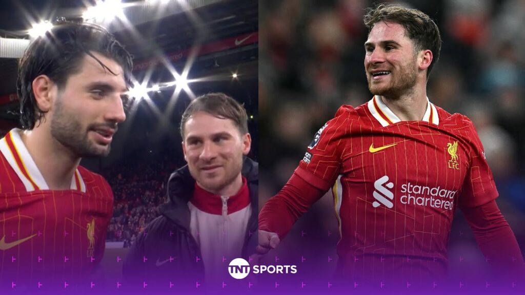 REACTION: Szoboszlai & Mac Allister over the moon after Liverpool move 13 points clear at the top 🏆