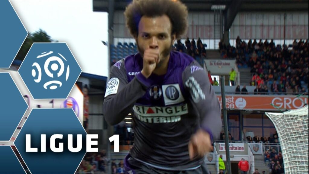 But Martin BRAITHWAITE (28') / FC Lorient - Toulouse FC (0-1) -  (FCL - TFC) / 2014-15