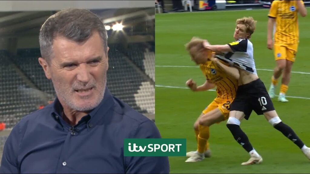"It's a moment of madness" - Roy Keane on the Anthony Gordon red card in the FA Cup | ITV Sport