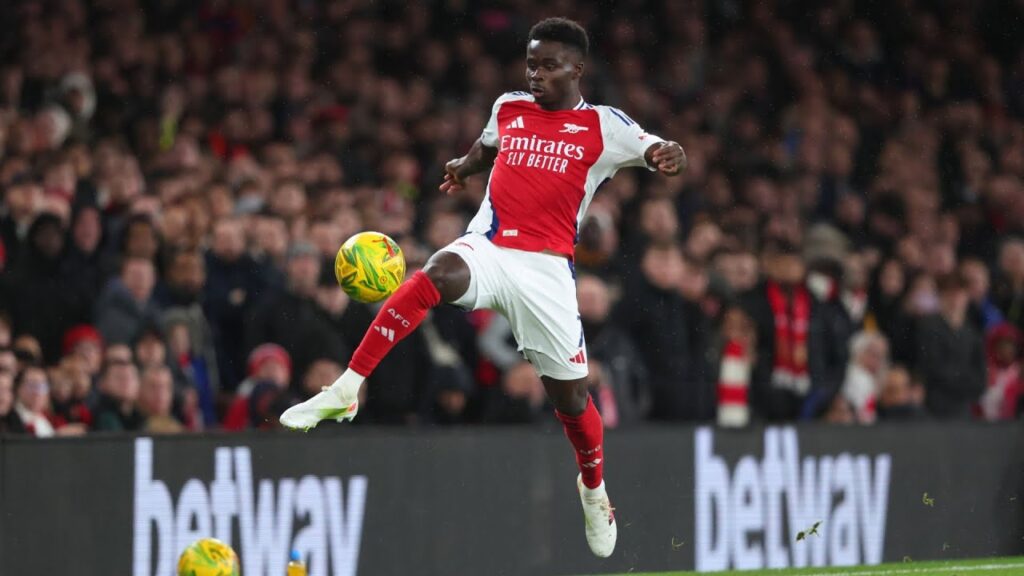 Bukayo Saka 2024/25 - Amazing Skills, Goals & Passes.