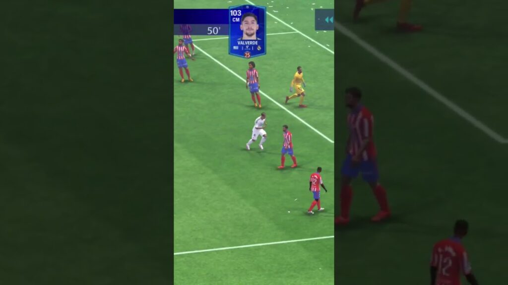 Valverde Classic Goal #shorts #trending #FOOTBALL_HUB #mobilegame #football