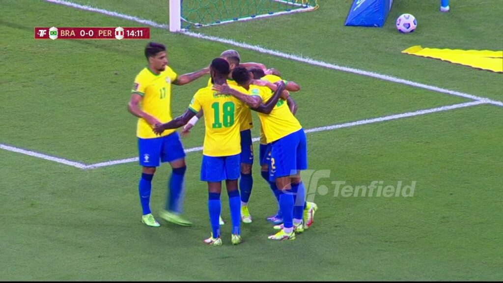 Eliminatorias Qatar 2022 - Brasil 1:0 Peru - Everton Ribeiro (BRA)