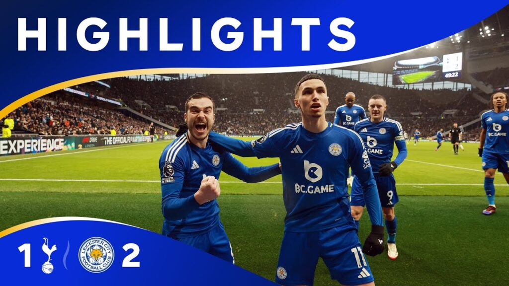 COMEBACK KINGS 👑 | Tottenham 1 Leicester City 2