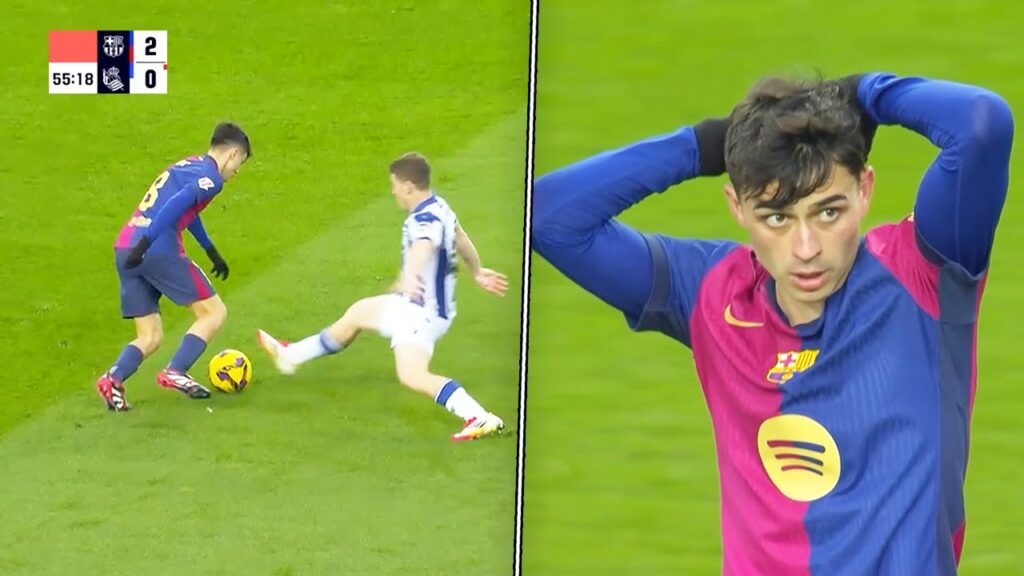 Pedri Shined In Midfield And Almost Scored VS Real Sociedad 2025 |HD 1080i