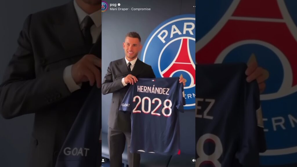 PSG 🔴🔵 anunció el FICHAJE ✍️ de LUCAS HERNANDEZ‼️