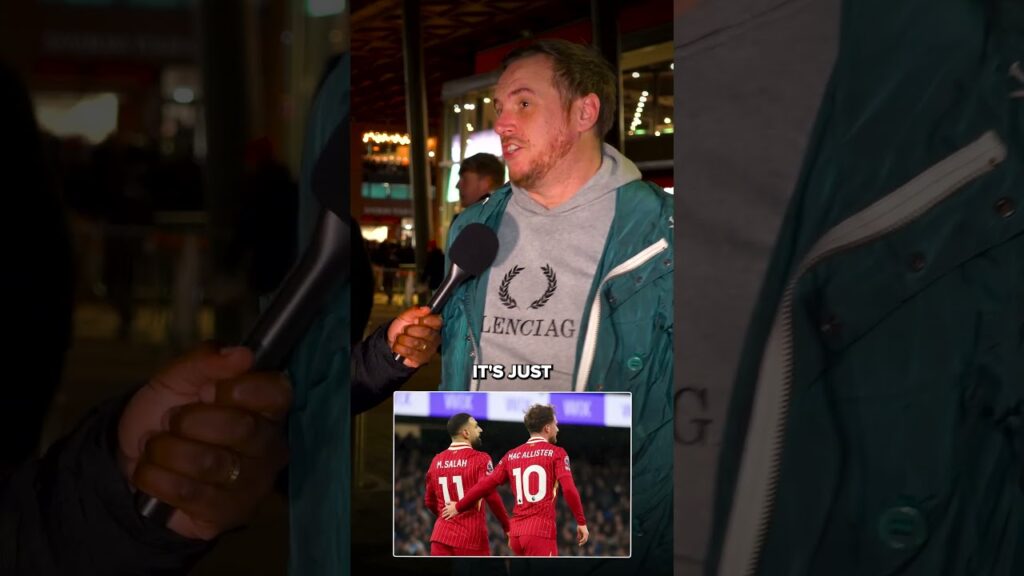 Liverpool fans on having to face PSG after finishing top in the UCL league phase 🗣️