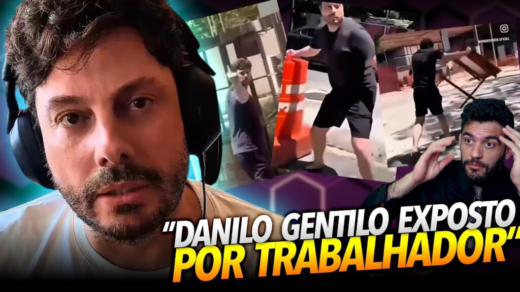 Danilo GENTILI dá CHILIQUE com TRABALHADOR em obra!