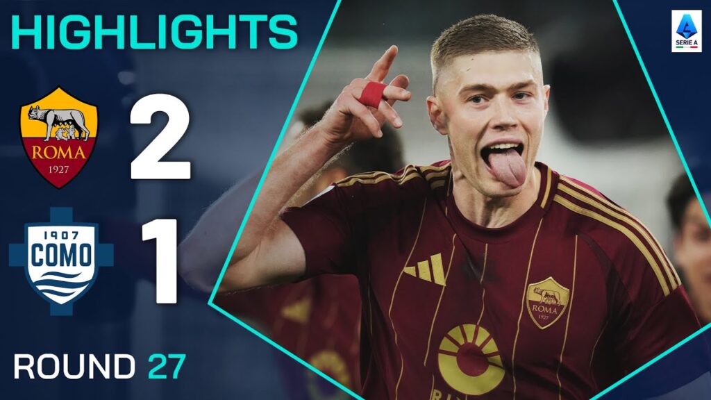 ROMA-COMO 2-1 | HIGHLIGHTS | Dovbyk Bags the Goods for Roma | Serie A 2024/25