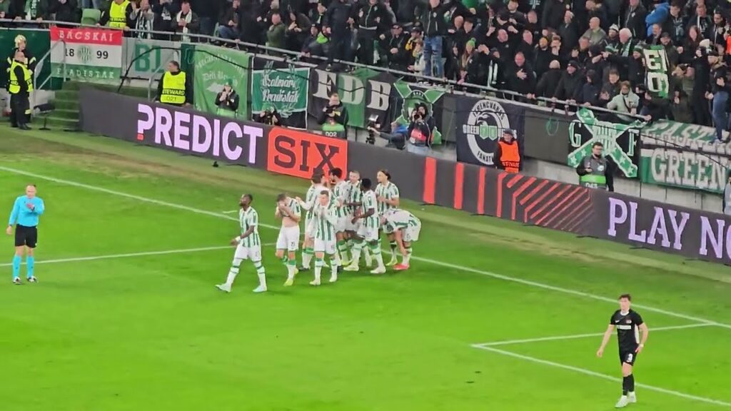 Ben Romdhane 2. gólja / Ferencvárosi TC - AZ Alkmaar / EL / 2025.01.30.