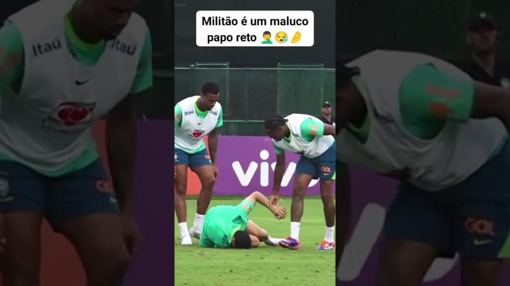 Éder Militão não tem pena de ninguém olha a entrada que ele deu em Bruno Guimarães #seleçãobrasileir