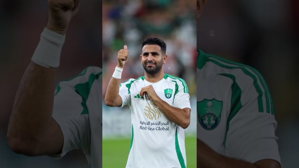 الأهلي تنتصر على الشرطة ،هدفي محرز و فيرمينيو ، و تألق البريكان و mahrez #الاهلي #shorts
