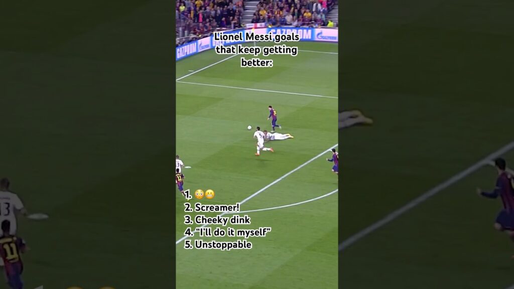 Lionel Messi Goals That Keep Getting Better and Better! 🤯