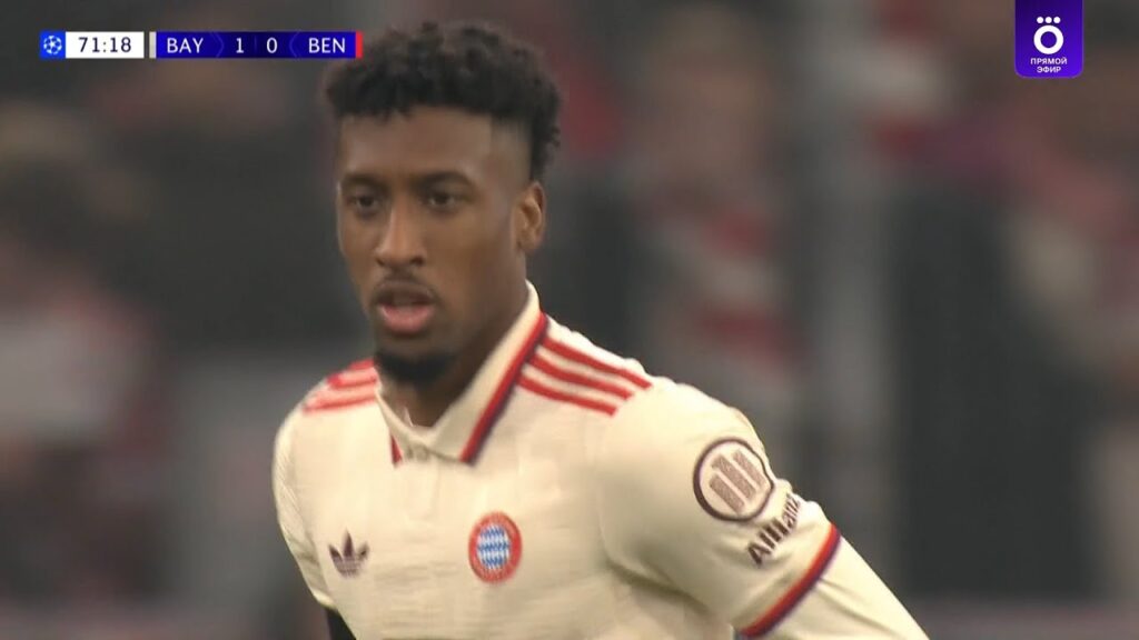 Kingsley Coman Vs SL Benfica 18 Minutes Played | Home (06/11/24)