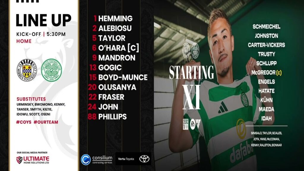 St Mirren Vs Celtic BBC Radio