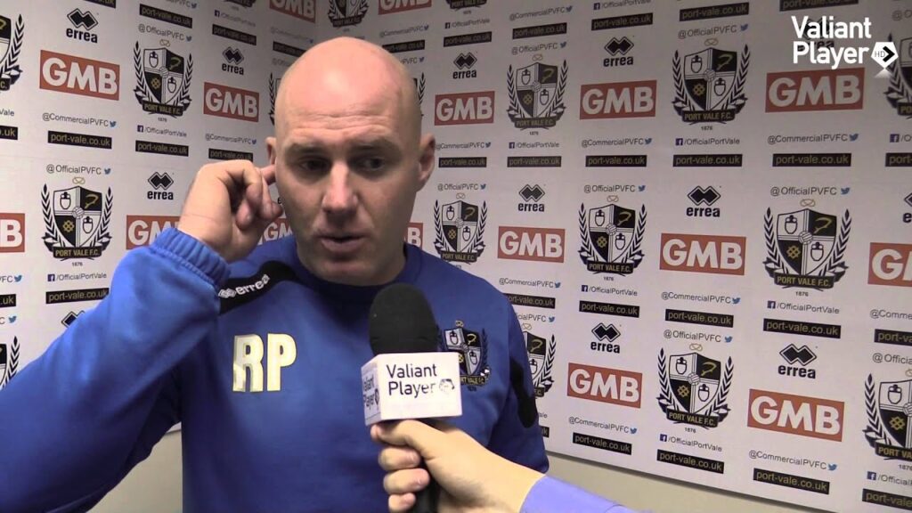 Freeview: Rob Page Pre Maidenhead United (A) 2015/16 - FA Cup