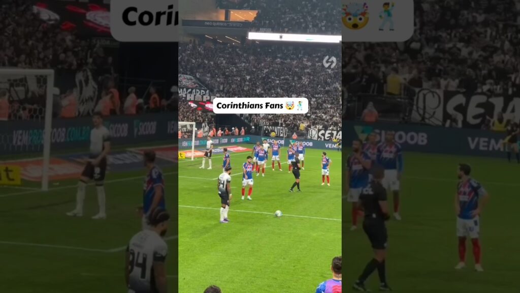 Memphis Depay's Insane Free Kick In Front Of Corinthians Fans 🤩 #depay #corinthians #fans