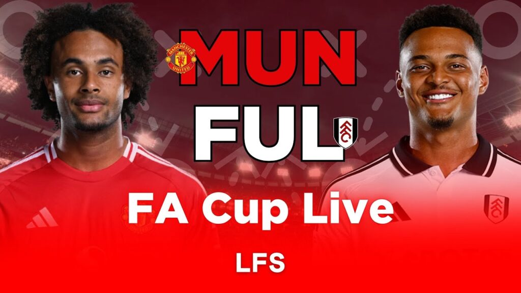 MAN UNITED 1-1 (3-4 pens)  FULHAM | FA CUP LIVE WATCHALONG COMMENTARY