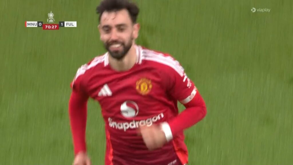 🔥 Bruno Fernandes Goal vs Fulham | Bruno Fernandes Goal | Manchester United vs Fulham