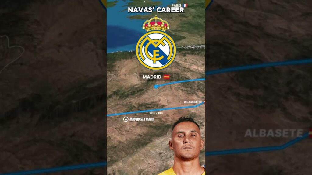 KEYLOR NAVAS' CAREER 🇪🇸 🇫🇷 🇮🇹 #madridistamania #football #realmadrid