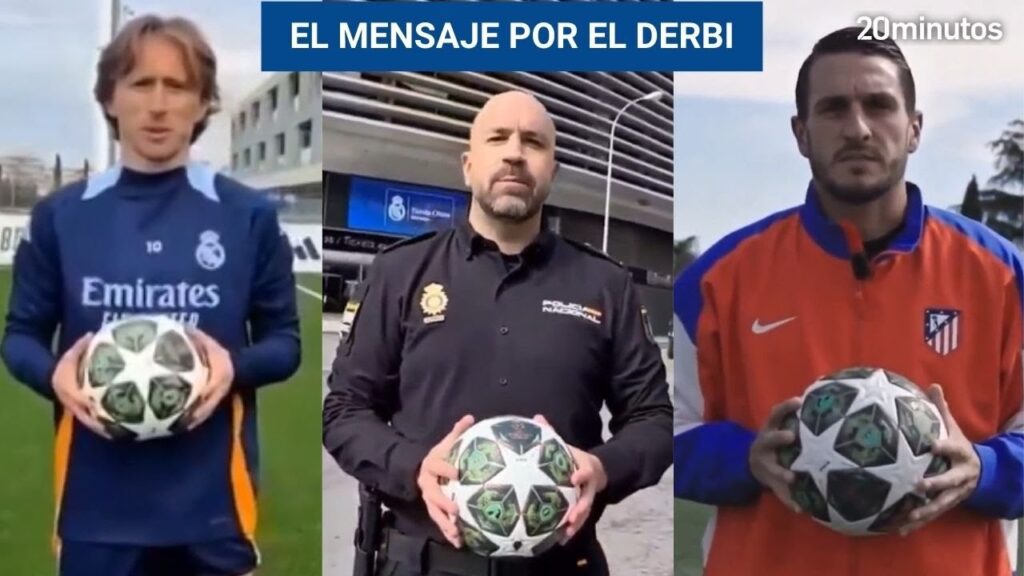 REAL MADRID - ATLÉTICO (Champions): el mensaje de MODRIC, KOKE y LA POLICÍA