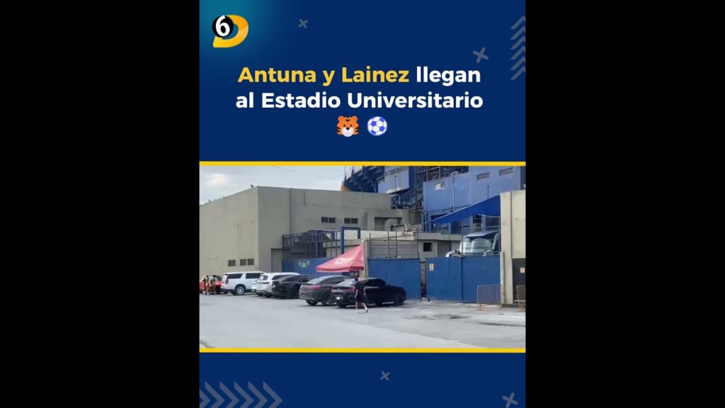 Uriel Antuna y Diego Lainez llegan al Estadio Universitario