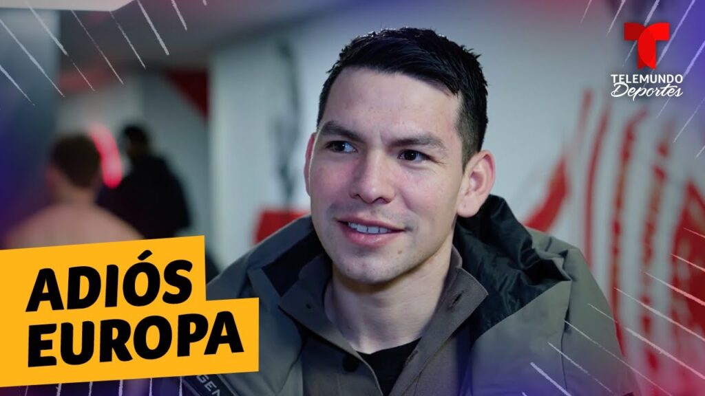 Chucky Lozano se despidió de Europa: “Se acaba la aventura, estoy en shock” | Telemundo Deportes Chucky Lozano se despidió de Europa: “Se acaba la aventura, estoy en shock" | Telemundo Deportes