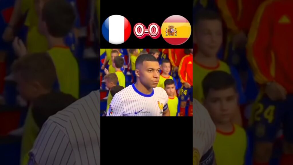 France vs Spin 😱 ||highlights match 🇫🇷🆚🇪🇸 ||Euro 2024 🥰♥️💯