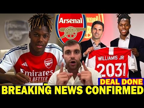 CONFIRMED✅ ARSENAL EXCITED TRANSFER NEWS & UPDATES UNFOLDED🔥 Nico Williams £50M summer transfer move