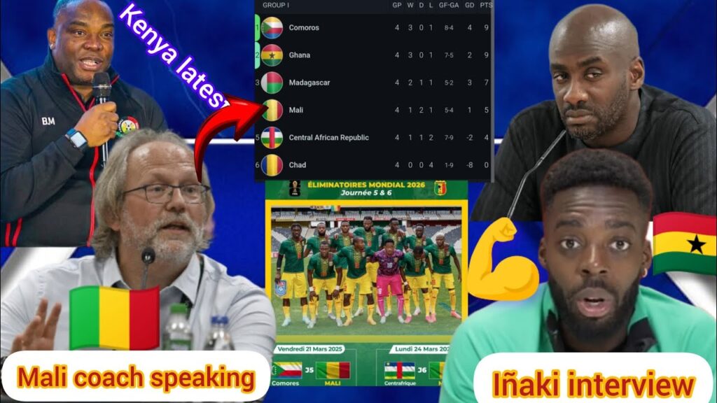Iñaki Williams🇬🇭 Latest interview & Mali🇲🇱Coach Tom Spoke About World Cup Group I &Kenya🇰🇪 New coach