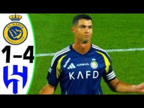 Cristiano Ronaldo Scores! Al-Nassr vs Al-Hilal 1-4 | Saudi Super Cup Final 2024 | Goals & Highlights