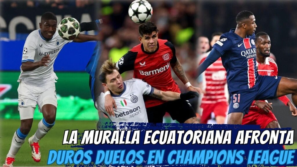 ORDÓÑEZ, PACHO e HINCAPIÉ afrontan duros duelos en CHAMPIONS LEAGUE | PREVIA octavos de final