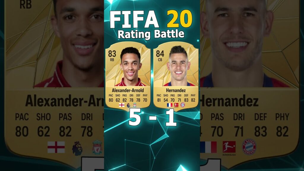 TRENT VS LUCAS HERNANDEZ BATTLE #fc25 #fifa #fut #liverpool #bayern #premierleague #ratingbattle TRENT VS LUCAS HERNANDEZ BATTLE #fc25 #fifa #fut #liverpool #bayern #premierleague #ratingbattle