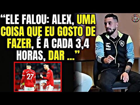 "NUNCA ME ESQUEÇO DISSO" ALEX TELLES REVELA SEGREDO DA FORMA DO CR7!