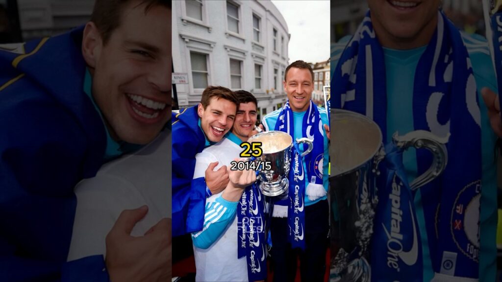 Cesar Azpilicueta is 35, but he was also Chelsea’s warrior!❤️ #edit #football #legend #shorts #trend