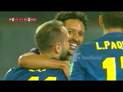 Eliminatorias Qatar 2022 - Chile 0:1 Brasil - Everton Ribeiro (BRA)