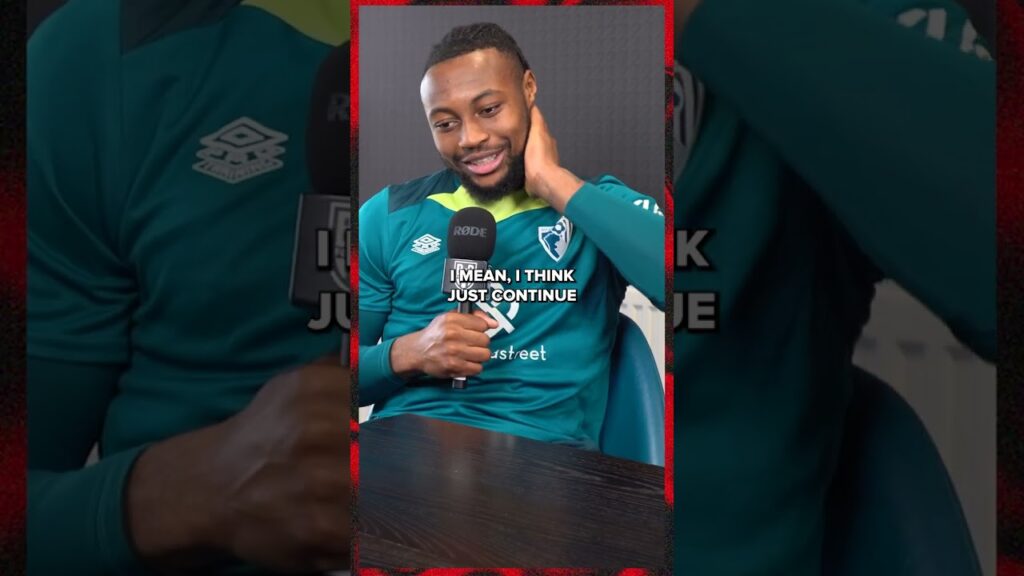 Antoine Semenyo's goal against Chelsea...commentated on by the man himself 🎤