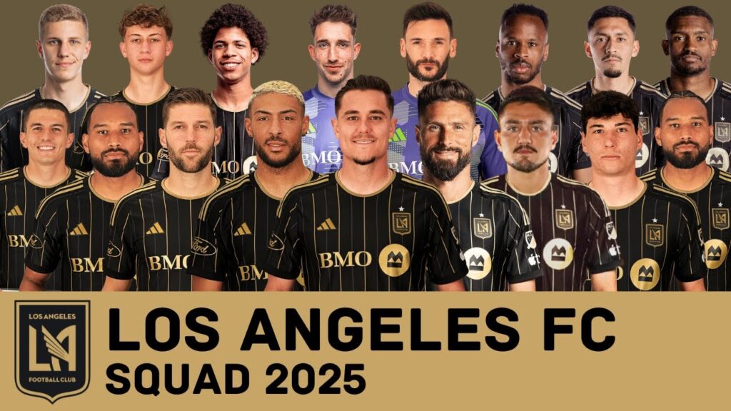 LOS ANGELES FC Squad For Season 2025 | LAFC | MLS 2025 | FootWorld