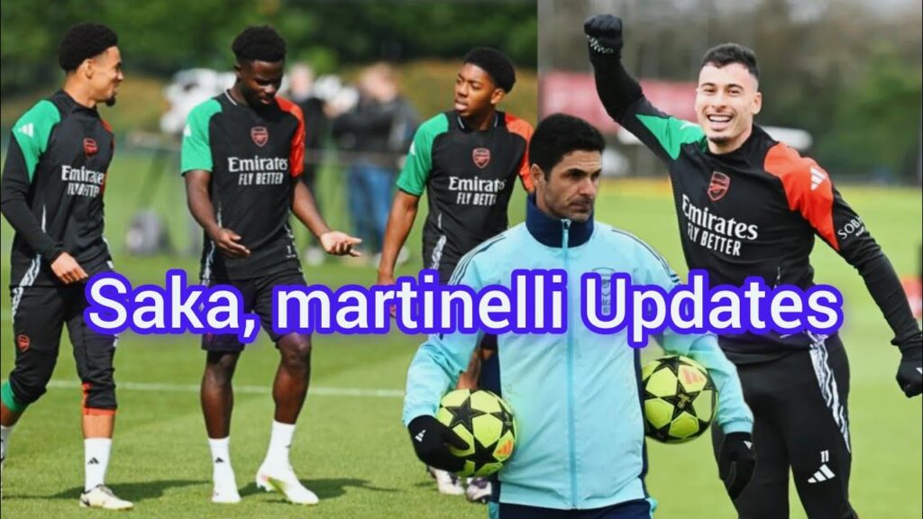 Just in✅Bukayo Saka, Gabriel Martinelli Latest Arsenal injury news and return dates ahead of Man Utd