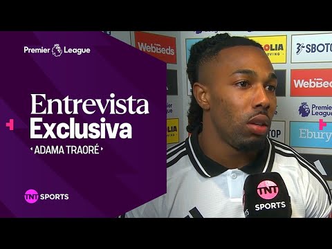 ADAMA TRAORÉ: "ME SIENTO BIEN CON RAÚL JIMÉNEZ" | FULHAM 3-1 BRIGHTON | PREMIER LEAGUE | ENTREVISTA